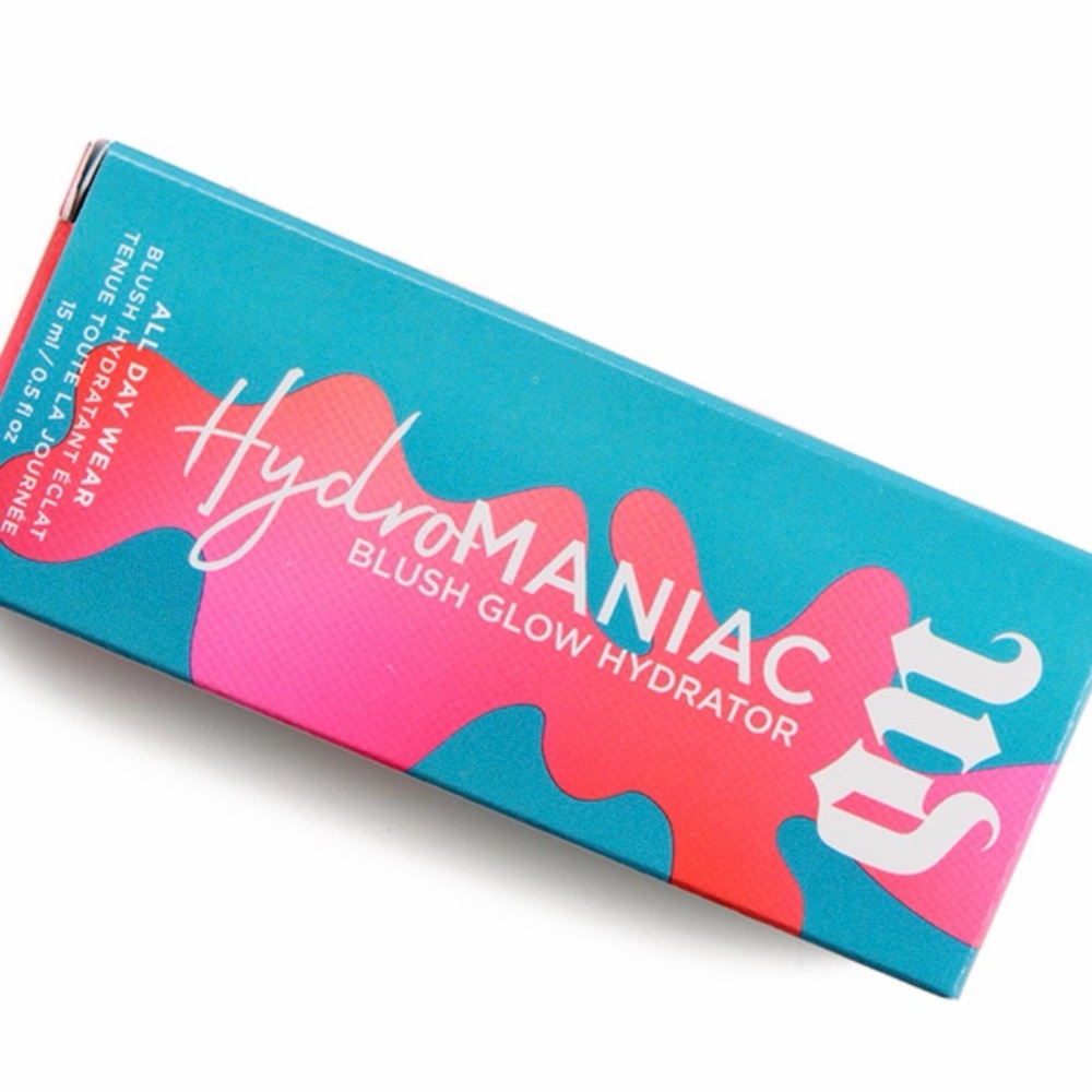 Urban Decay HydroMANIAC Blush Glow Hydrator - Rebellious  NIB